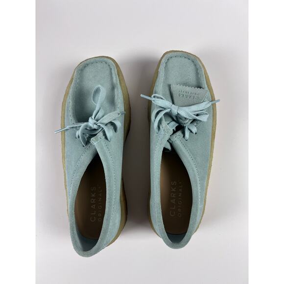 Clarks Originals Wallabee Suede Comfort Shoes Women’s 8 Crepe Sole - Picture 8 of 9